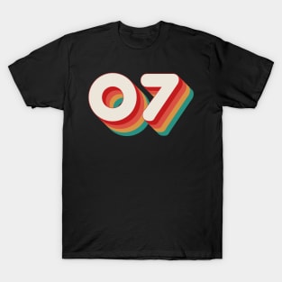 Number 7 T-Shirt